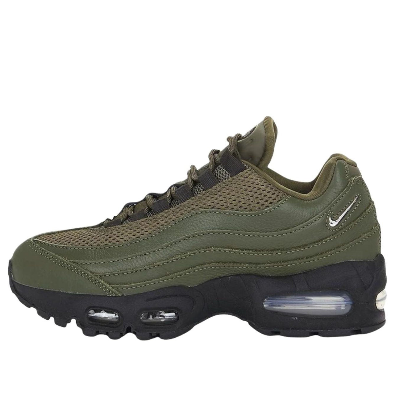 (WMNS) Nike Air Max 95 Big Bubble 'Cargo Khaki Jewel Swoosh' IH1413-300