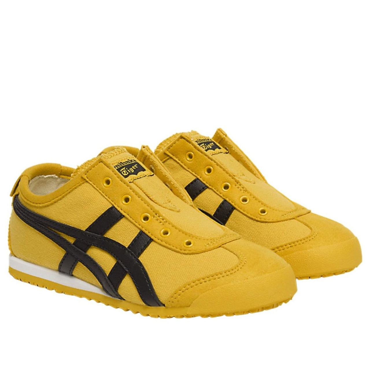 (GS) Onitsuka Tiger Mexico 66 Slip-On 'Yellow Black' 1184A085-751
