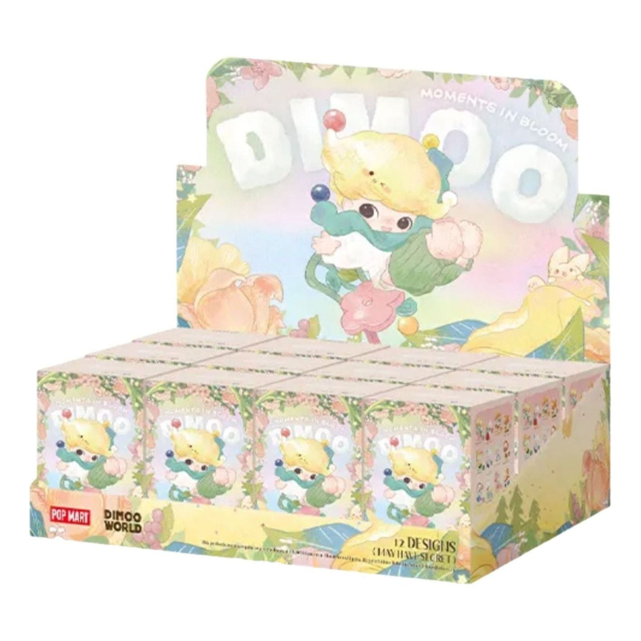 Pop Mart Dimoo Moments in Boom Series Figures Seal Case (12 Blind Boxes) PPMT-2603-0036-1083435683