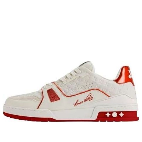 LOUIS VUITTON Trainer Sneaker 'Red' 1AKCLD