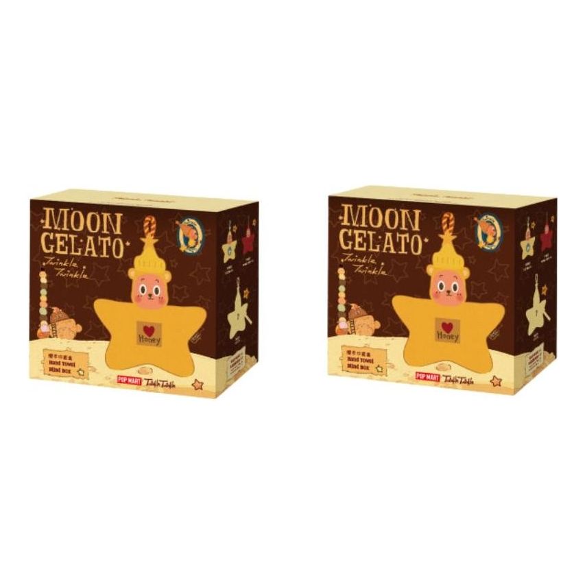 Pop Mart Moon Gelato Series-Hand Towel Sealed Case (2 Blind Boxes) PPMT-2604-0040-1112369939