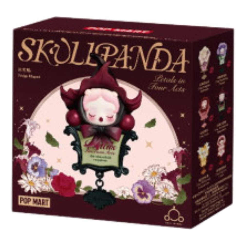 Pop Mart Skullpanda Petals in Four Acts Series Fridge Magnet Sealed Case (1 Blind Box) PPMT-2604-0064-1119463487
