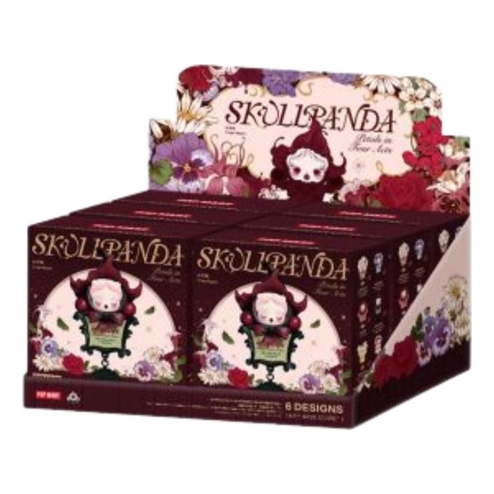 Pop Mart Skullpanda Petals in Four Acts Series Fridge Magnet Sealed Case (6 Blind Boxes) PPMT-2604-0064-1119463489