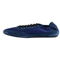 PRADA Collapse Casual Shoes Men's Dark Blue