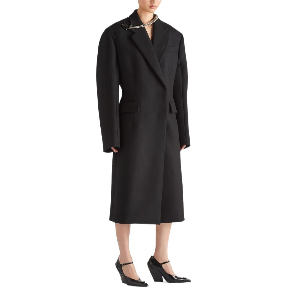 PRADA Coats Women's Black