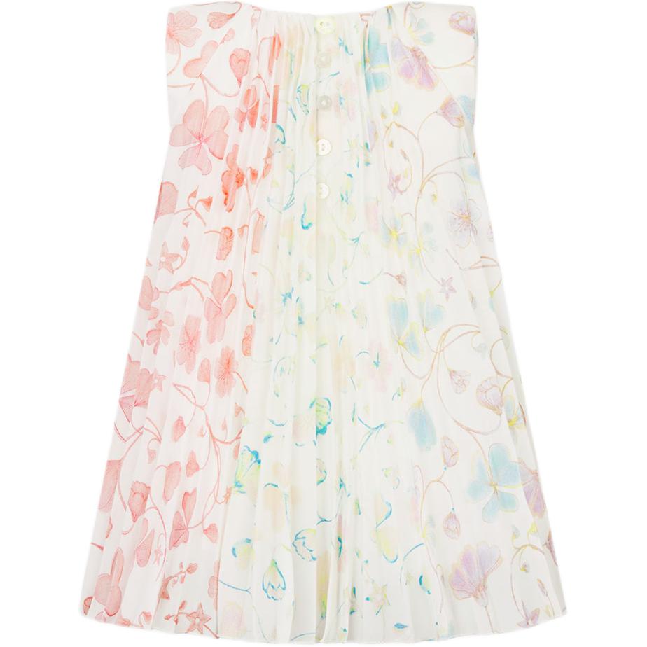 DIOR Baby Dress Kids' Apparel Flared Dress Beige Baby