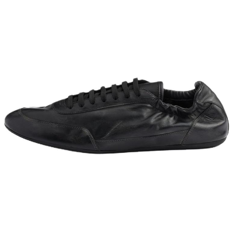 PRADA Collapse Low Top Casual Shoes Men's Black