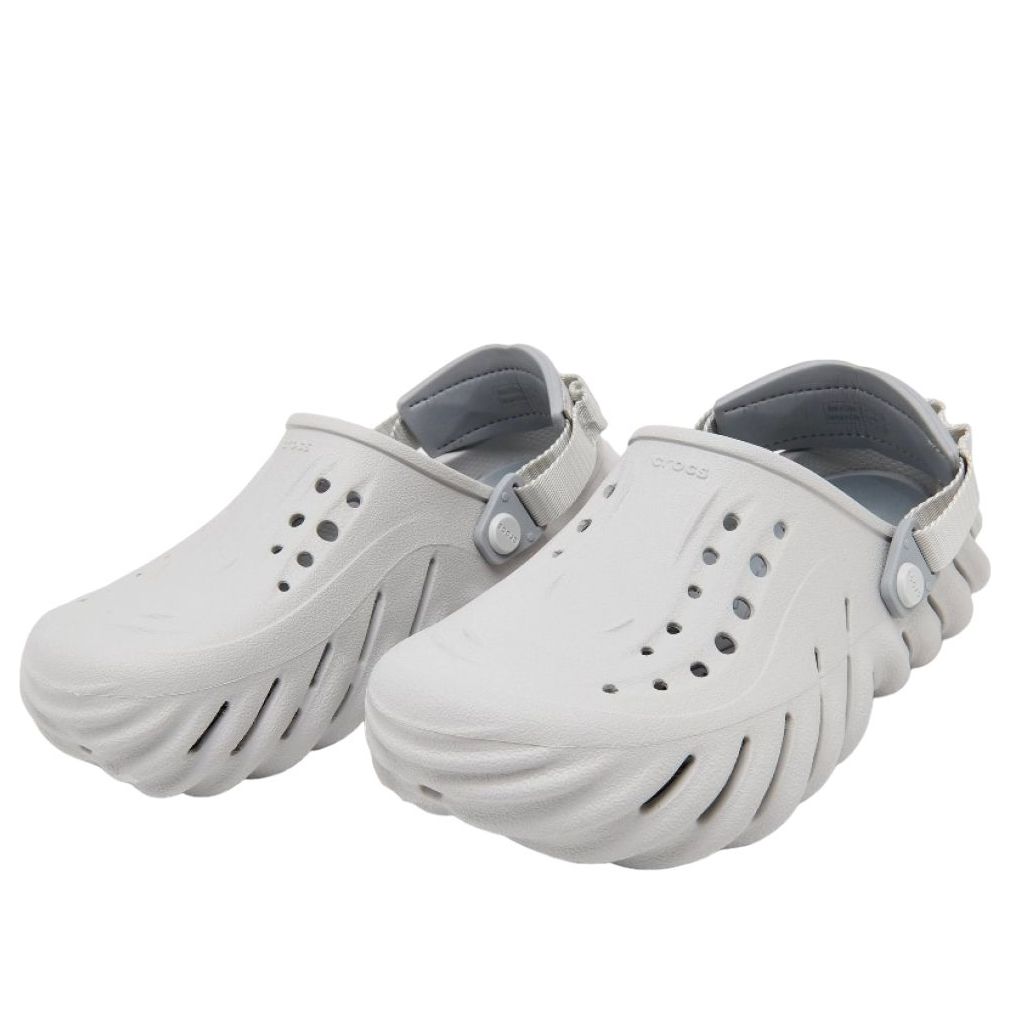 (WMNS) Crocs Echo Clog 'Grey Atmosphere' 207937W-112