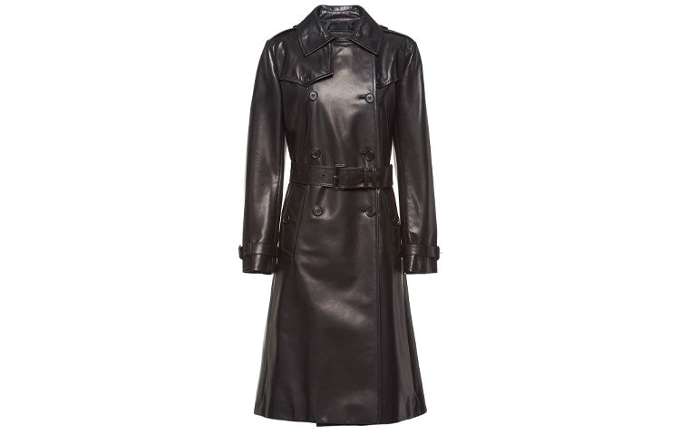 PRADA Coats Women's Black