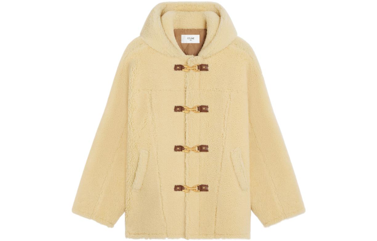 CELINE Furs Women's Cream