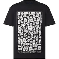 LOUIS VUITTON New Quarterly Products Of LV FW22 T-Shirt Men's Black