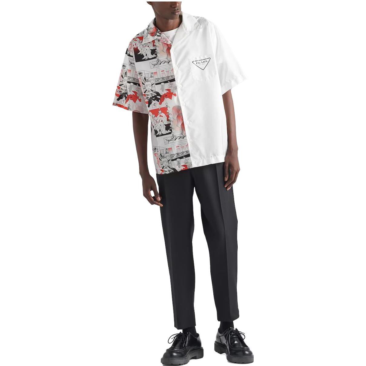 PRADA Double Match Re-Nylon Shirt