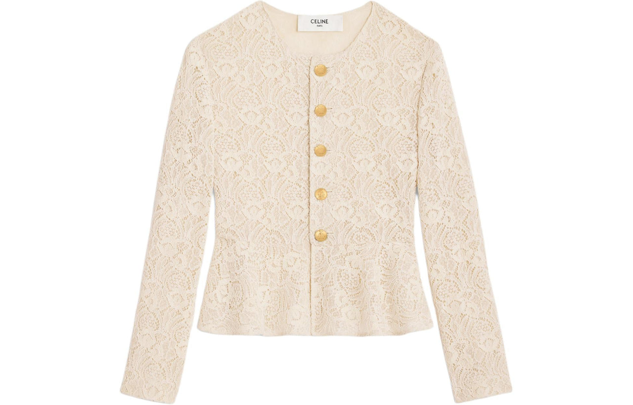 CELINE Chelsea Jacket In Lace