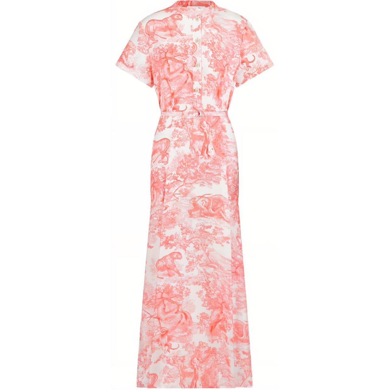 DIOR Short-Sleeved Dresses Women's Pink