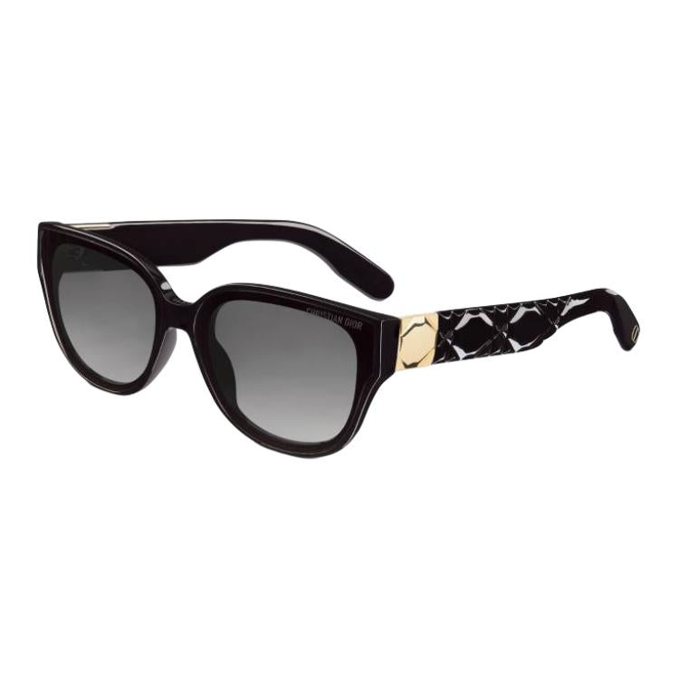DIOR Acetate Metal Butterfly Sunglasses Women's Black