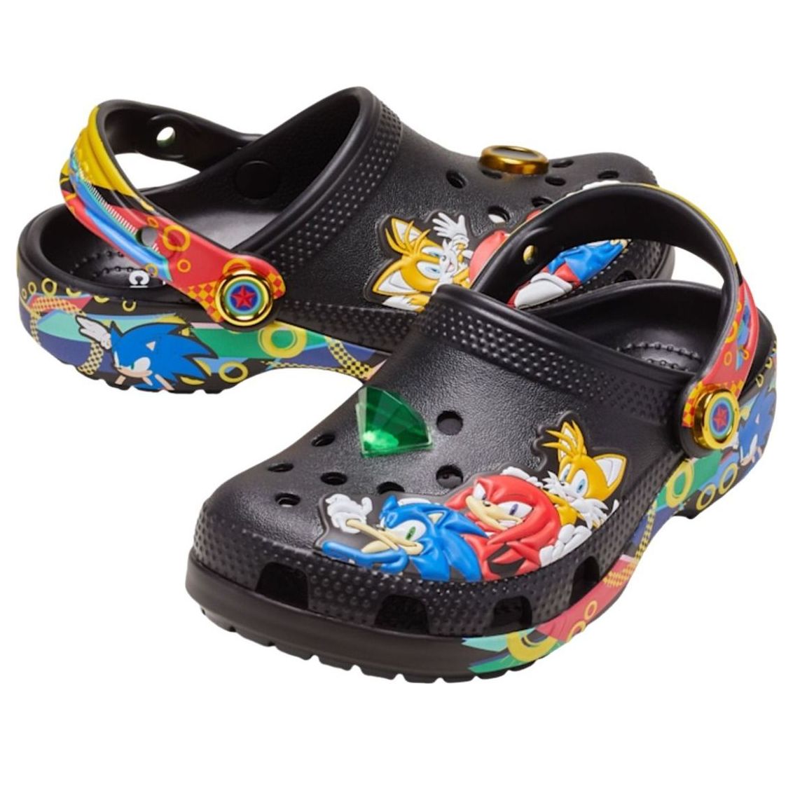 (GS) Crocs x SEGA Sonic The Hedgehog Classic Clog 'Black' 212970-90H