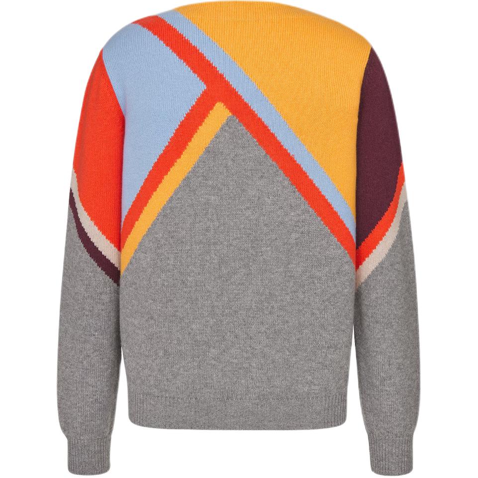 DIOR FW24 Cashmere Sweater Men's Multicolor