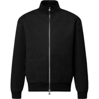 LOUIS VUITTON Embossed Monogram Jersey Tracksuit Top