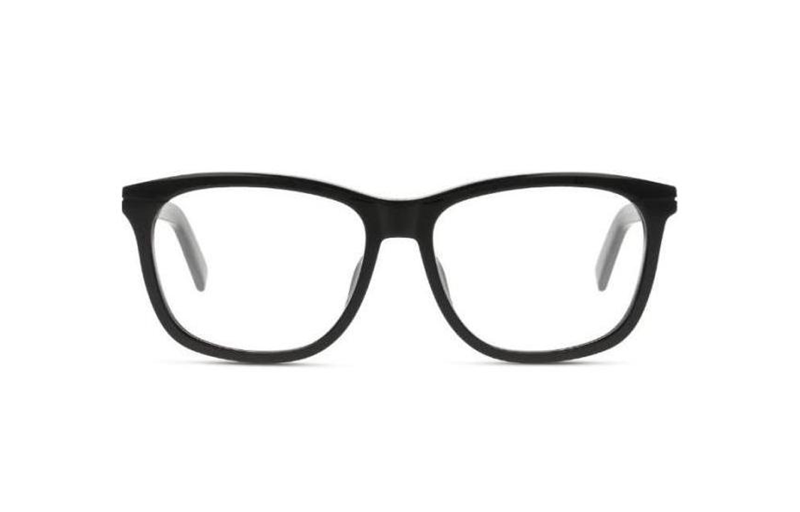 DIOR Acetate Irregular Shape Eyeglass Frames Men's Black