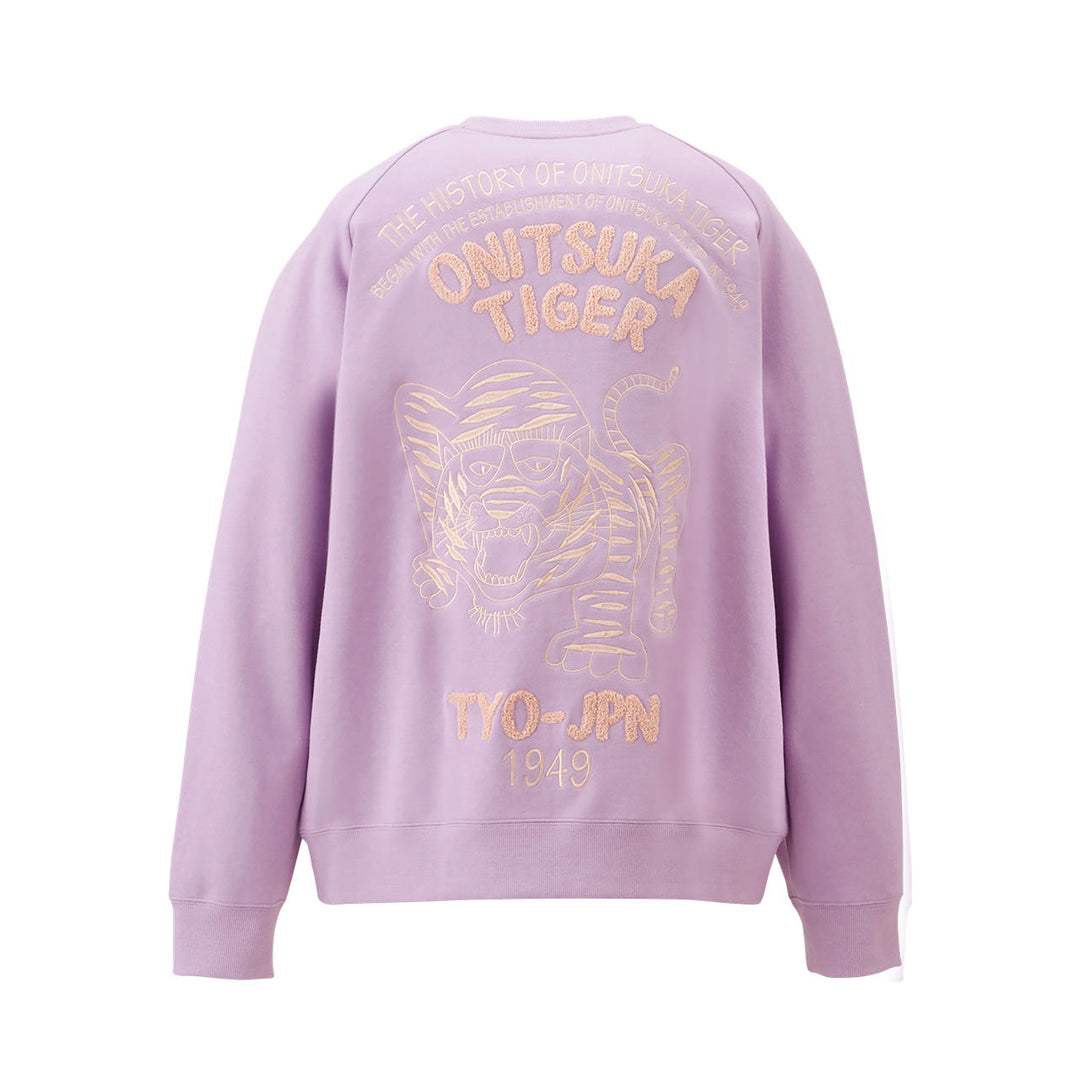 Onitsuka Tiger Graphic Sweatshirt 'Lavender' 2183B165-400