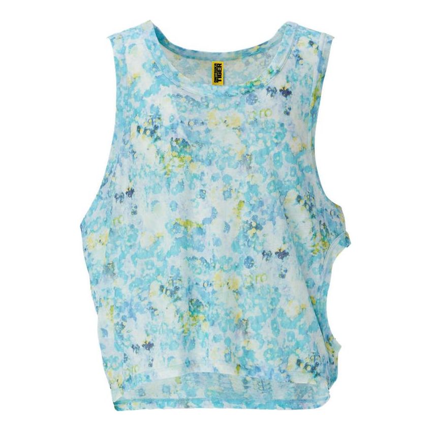 Onitsuka Tiger Printed 2 Way Tank 'Blue' 2183B265-400