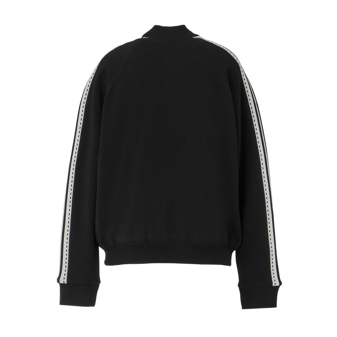 Onitsuka Tiger Knitted Zip Up Jacket 'Black' 2183B267-001