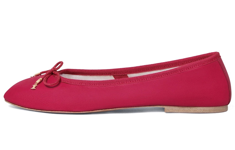 CELINE Casual Single Shoes Women's Rose Red