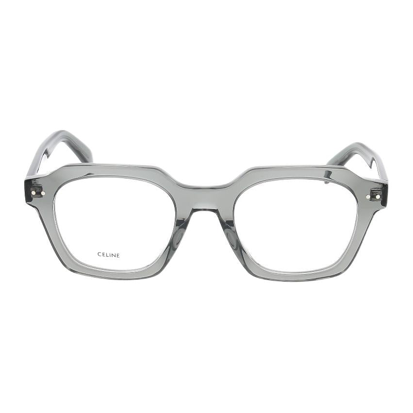 CELINE Acetate Square Eyeglass Frames Women's Gray