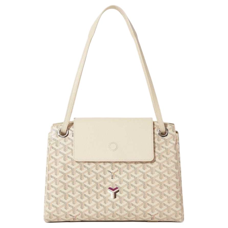 GOYARD Rouette Canvas Canvas Bag One Shoulder Handbag Regular Women's Sand Stone