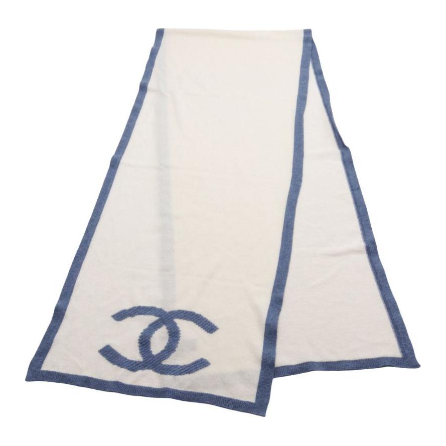 CHANEL 1986 1988 Cc Scarf