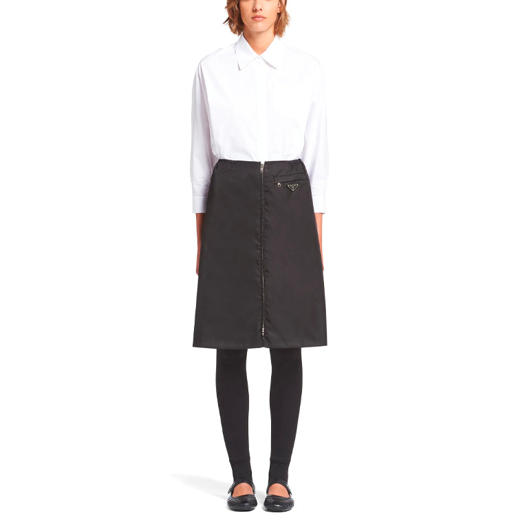 PRADA Casual Long Skirts Women's Black