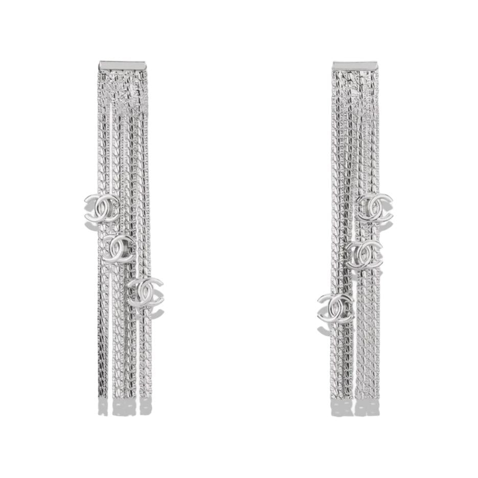 CHANEL - Earrings Women's Silver
