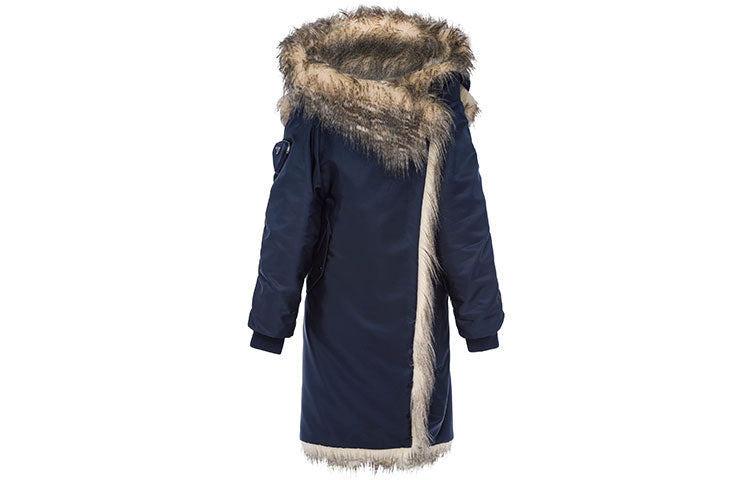 PRADA Coats Women's Navy Blue