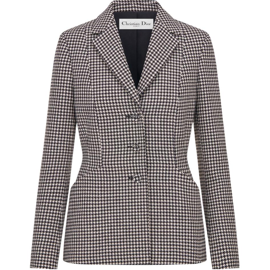 DIOR 30 Montaigne FW22 Jacket Women's Black White