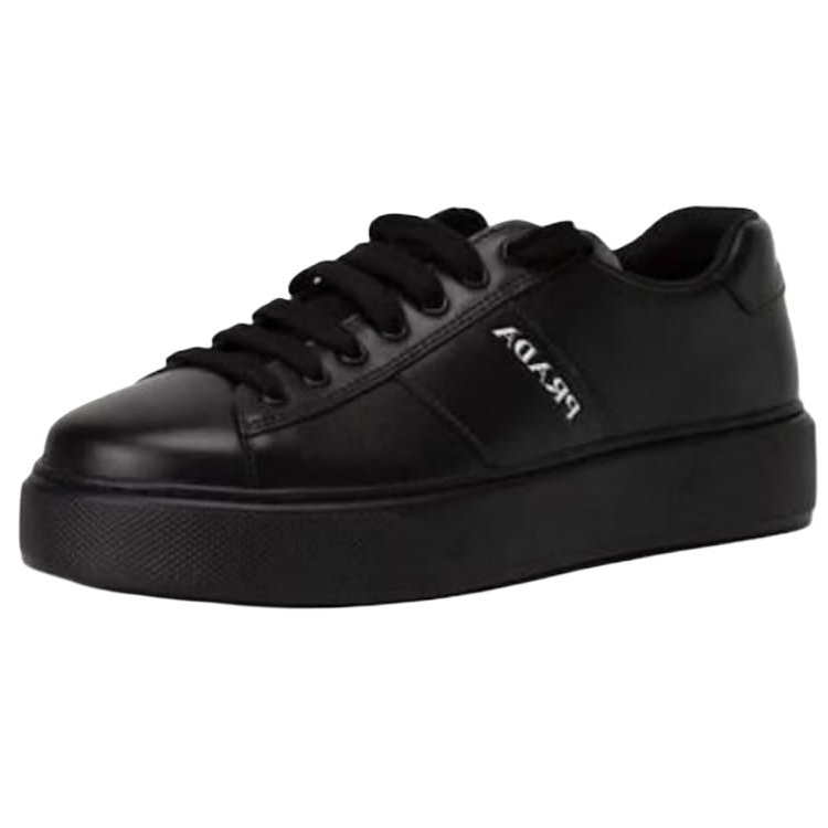 PRADA Low Top Skateboard Shoes Men's Black