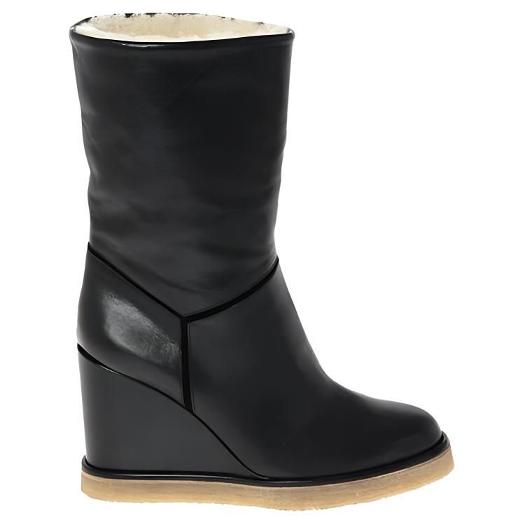 CELINE Ankle Boots Women's Black