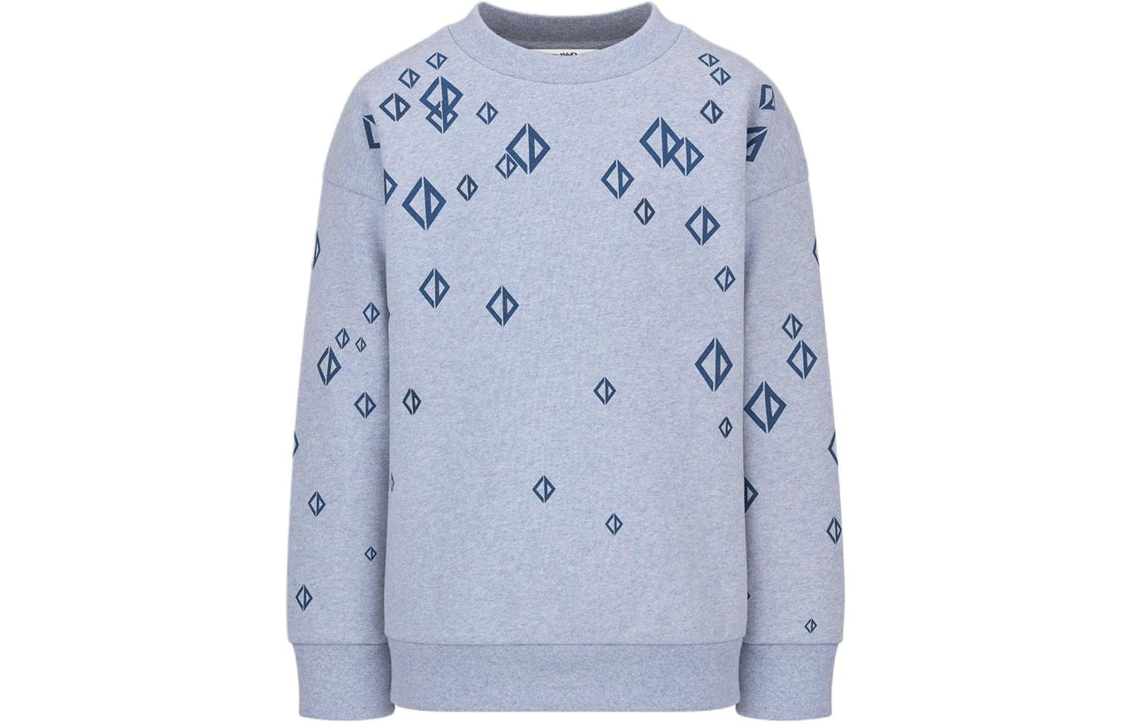 DIOR Sweatshirt Light Gray Blue Kids'