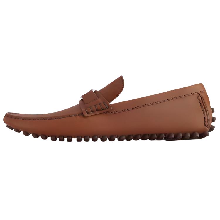 LOUIS VUITTON Hockenheim Beanie Shoes Men's Brown