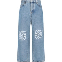 LOEWE Anagram Baggy Jeans In Denim