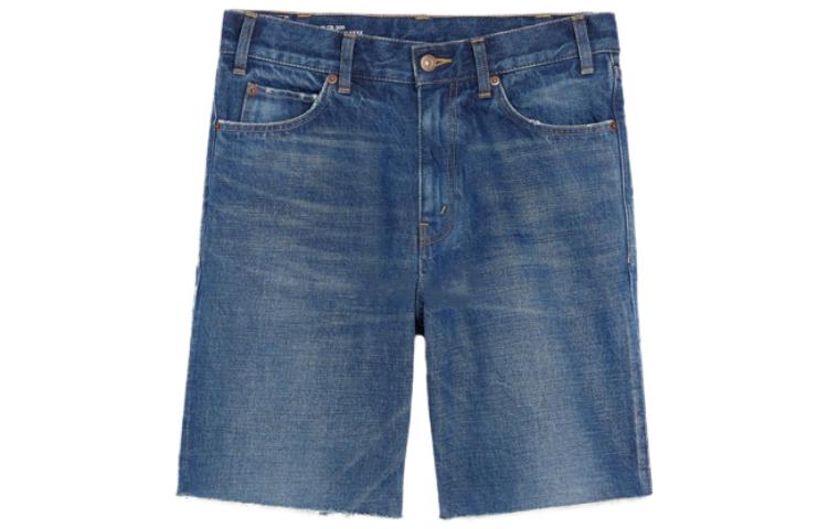 CELINE Denim Shorts Women's Blue