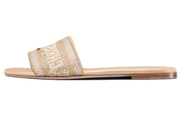 DIOR Dway Stylish Sandals Women's Gold