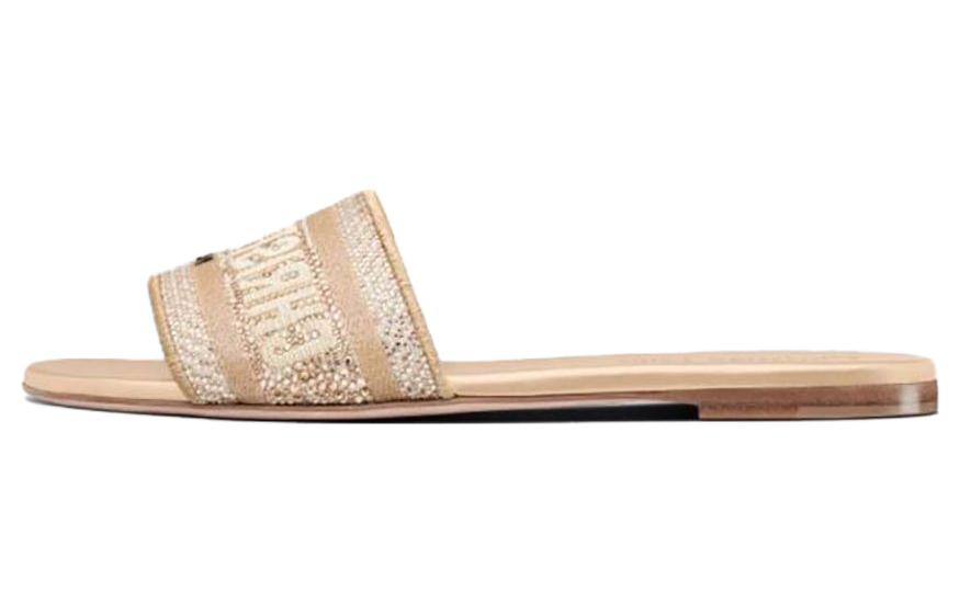 DIOR Dway Stylish Sandals Women's Gold