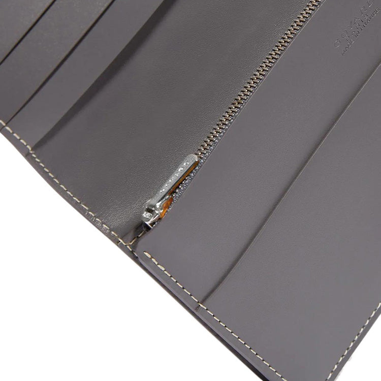 GOYARD RICHELIEU Canvas With Leather Wallet Unisex Gray