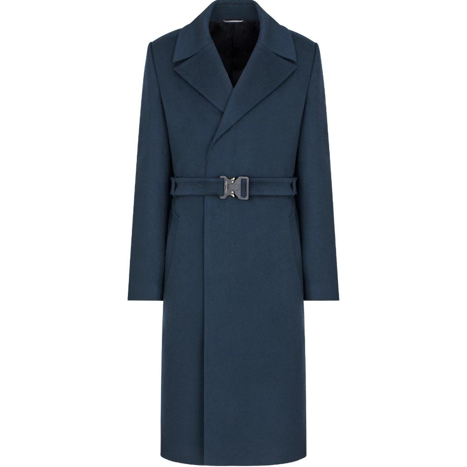DIOR Coats Men Navy