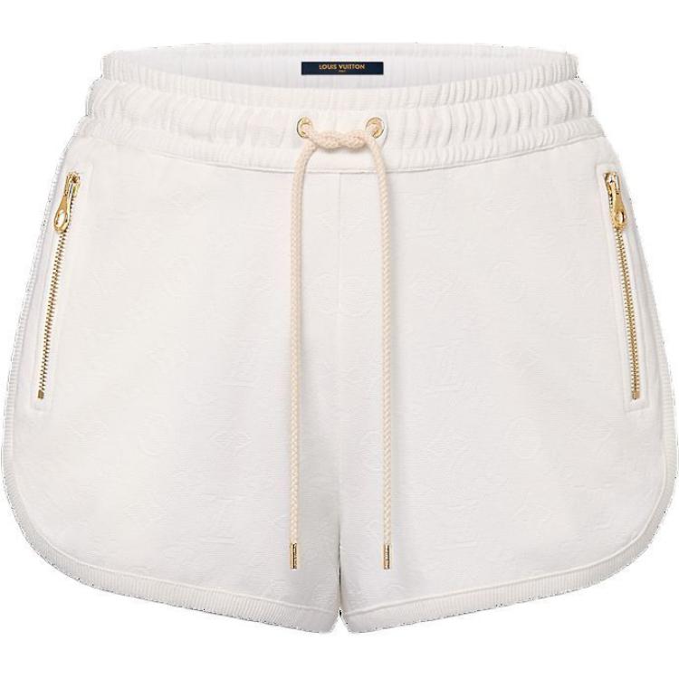 LOUIS VUITTON Monogram Piqué Jogging Shorts