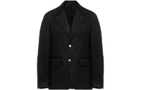 PRADA SS22 Business Suit Coat Men's Black