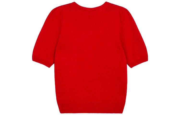 CELINE Cashmere Sweaters Women's Red