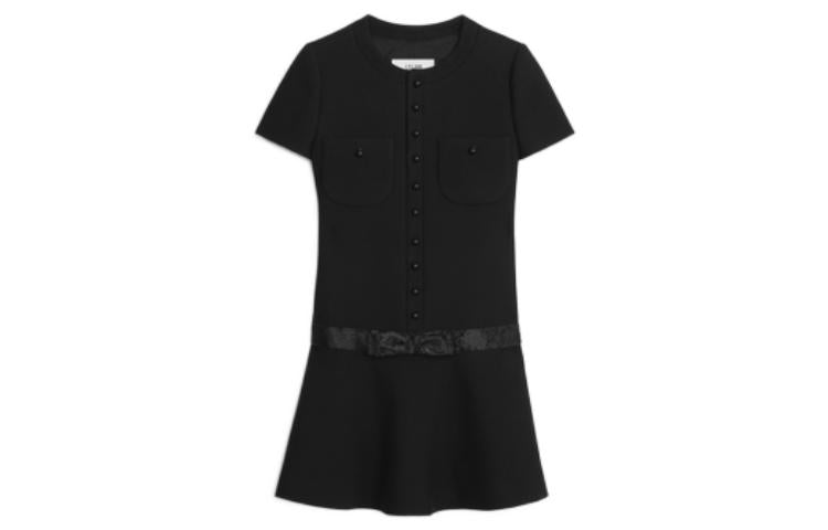CELINE Chelsea Embroidered Mini Dress