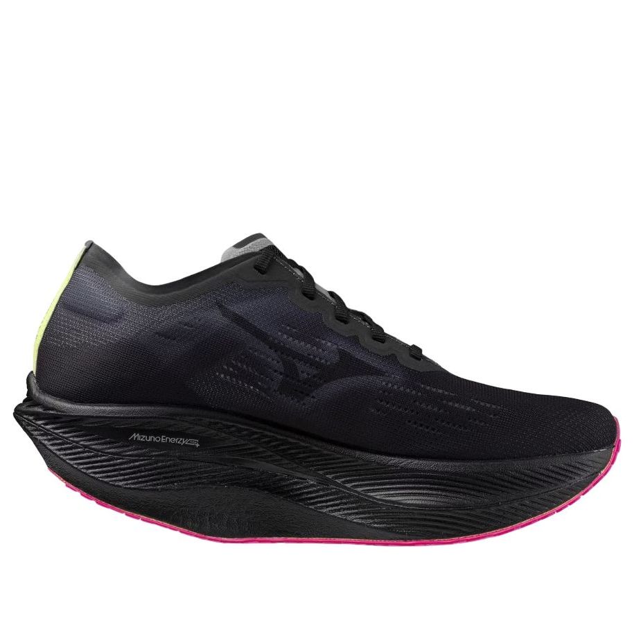 Mizuno Wave Rebellion Pro 2 'Black Silver Pink Tetra' U1GD241752
