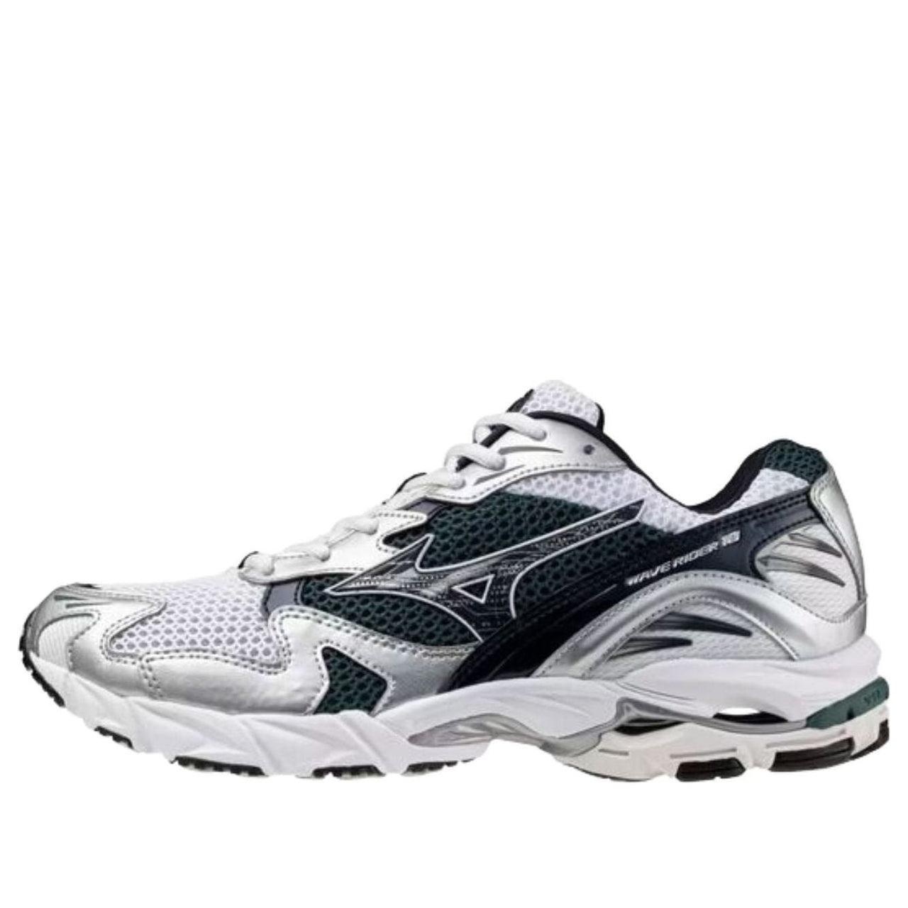 Mizuno Wave Rider 10 'White Baritone Blue' D1GA210415